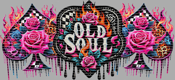 16oz Distressed Checkered-DC-96